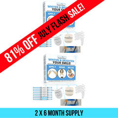 Best Friends Pack - 2 x Teeth Whitening Kit Value Pack + Whitening Pen