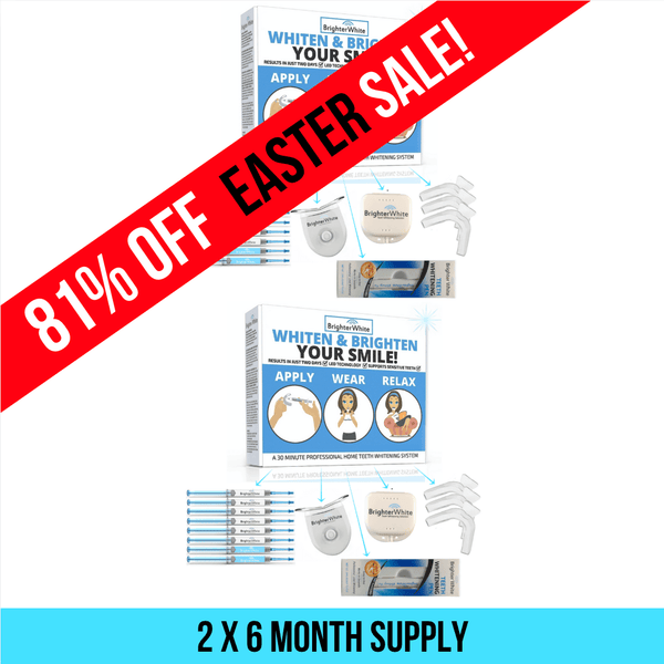 Best Friends Pack - 2 x Teeth Whitening Kit Value Pack + Whitening Pen