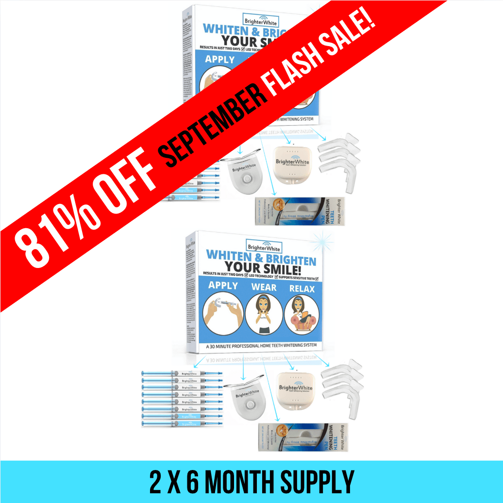 Best Friends Pack - 2 x Teeth Whitening Kit Value Pack + Whitening Pen